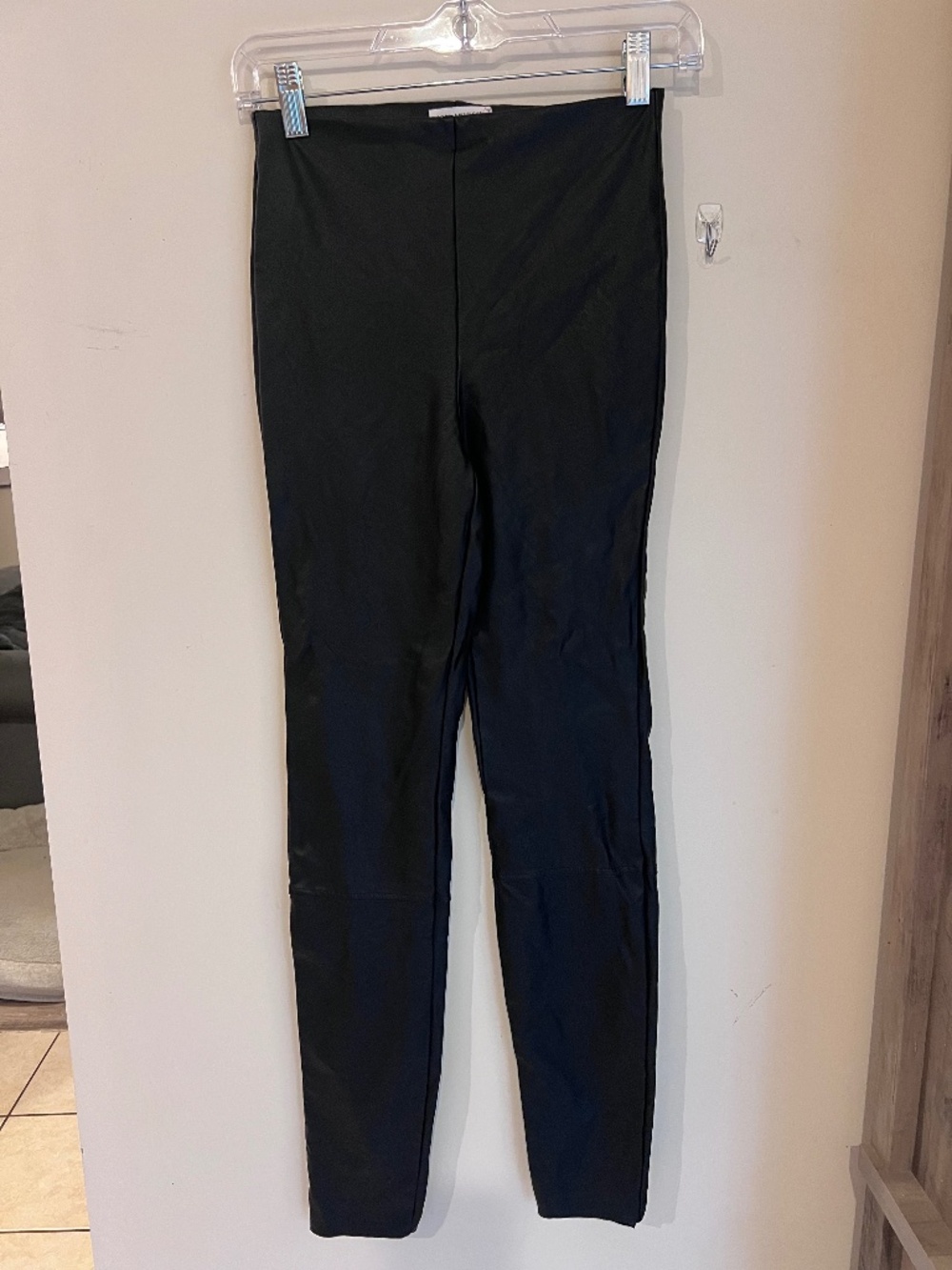 Good American Faux Leather Legging